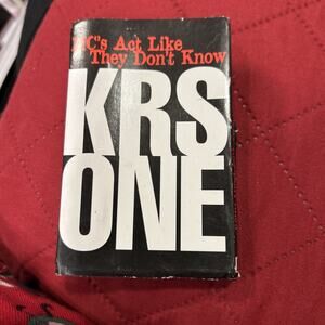 KRS-ONE "MCs Act Like They Don't Know" Cassette Single (1995)